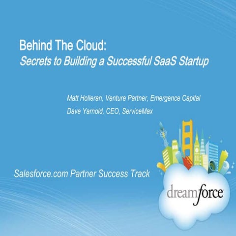 Secrets to SaaS Start Up Success