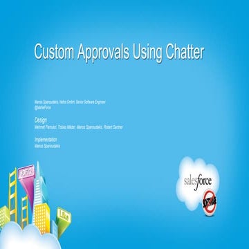 Custom Approvals Using Chatter