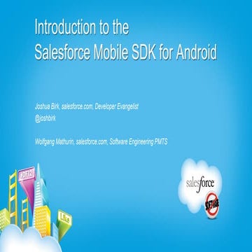 Introduction to the Salesforce Mobile SDK for Android