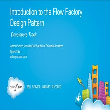 Introduction to The Flow Factory Design Pattern