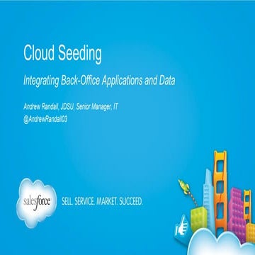 Integrating Back Office Applications and Data With Salesforce.com