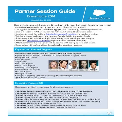 DF14 Partner Session Guide