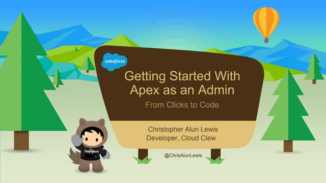 Df16  getting started with apex as an admin