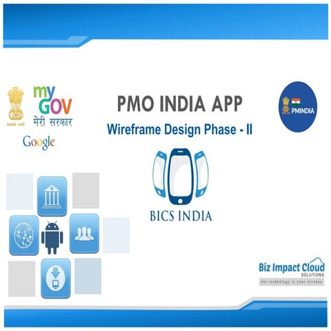 PMO India App Wireframes - BICS India v.1.0
