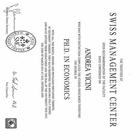 SMC Degree and Transcript | PDF
