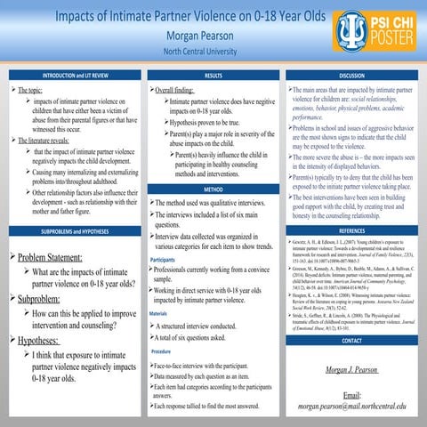 Children And Intimate Partner Violence | PPTX