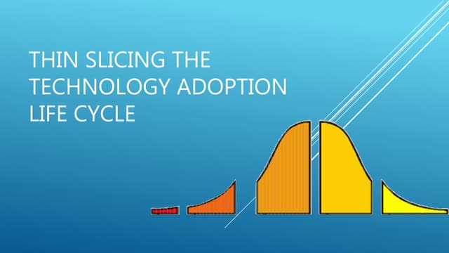 Thin Slicing the Technology Adoption Life Cycle