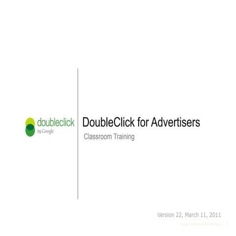 Double Click for Advertisers