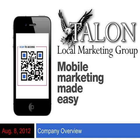 Mobile Marketing Sales Presentation - talon