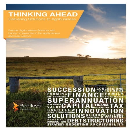 Bentleys Agribusiness brochure