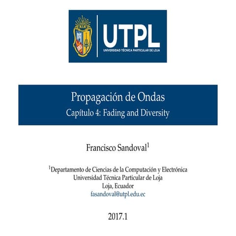 Tema 4: Fading and diversity