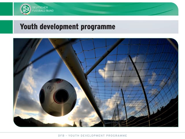 DFB - Youth Development Programme 