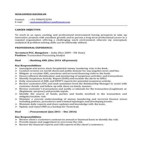 Srinivas Murthy-Resume | DOCX
