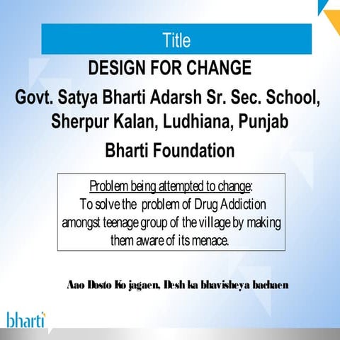 IND-2012-45 SBS - Sherpur Kalan - Drug Addiction