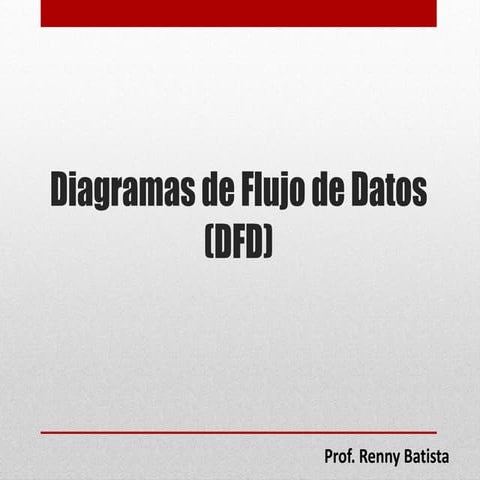 Diagramas de Flujos de Datos