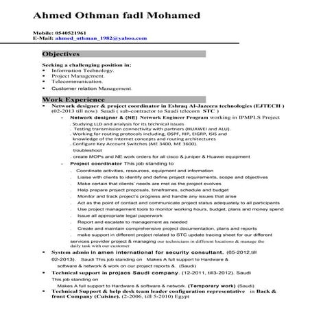 Mohammad CV | DOC