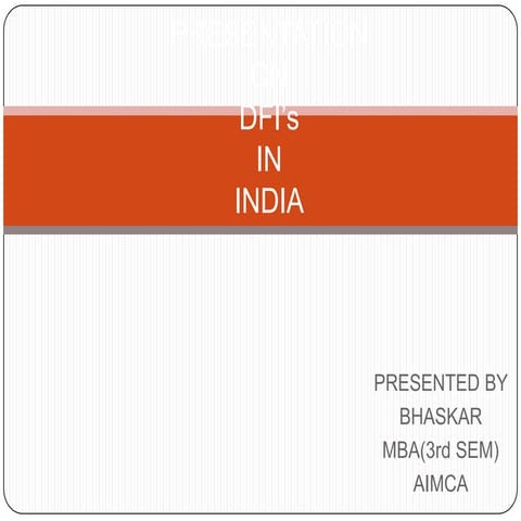 Dfi presentation
