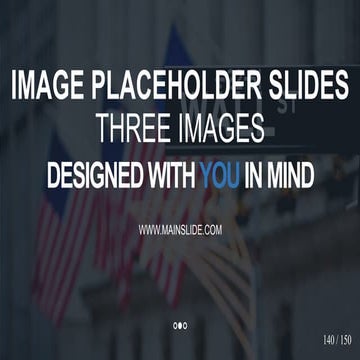 Three image slide