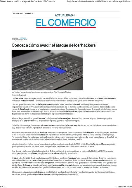 Conozca cómo evadir el ataque de los hackers
