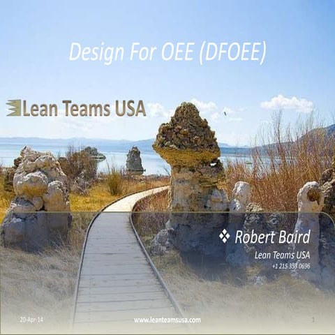 Design For OEE (DFOEE)