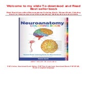 (dfr5trt) DOWNLOAD Neuroanatomy Coloring Book: Human Brain Coloring ...