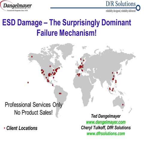 ESD Damage – The Surprisingly Dominant Failure Mechanism! 