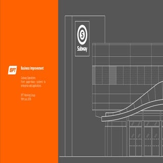 SPT presentation to DfT working group