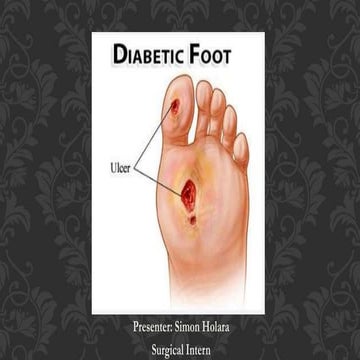 Diabetic Foot Sepsis | PPTX