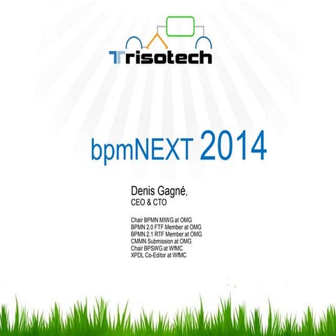 Introducing Trisotech BPMN Process Animator bpmNEXT 2014