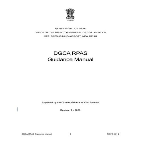 Remotely Piloted Aircraft System | PDF