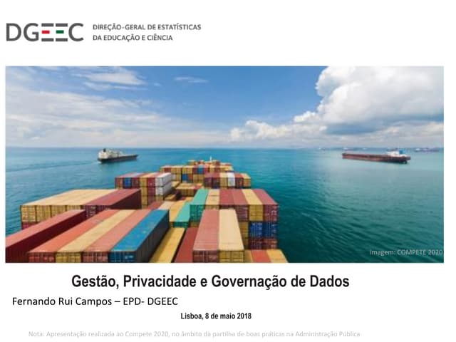 Qualidade de dados  e cumprimento do Regulamento Geral de Proteção de Dados