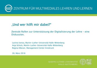 „Und wer hilft mir dabei?“Zentrale Rollen zur Unterstützung der Digitalisi...