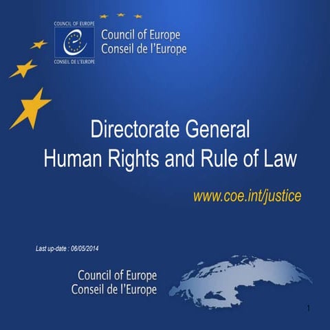 Discover the Directorate General Human Rights and Rule of Law