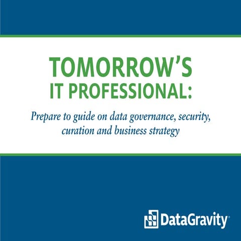 Tomorrow's IT Professional