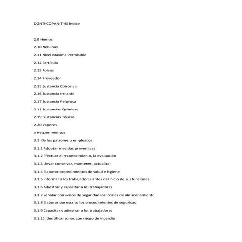 Dgnti copanit-43 indice