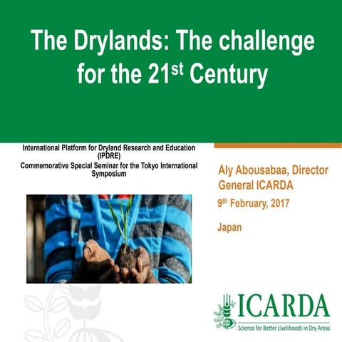 The Drylands - seminar japan 1 feb 2017 