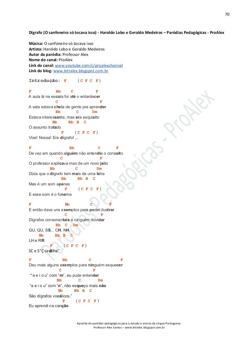 Digrafo O Sanfoneiro So Tocava Isso Suricato Parodias Pedagogic digrafo o sanfoneiro so tocava isso