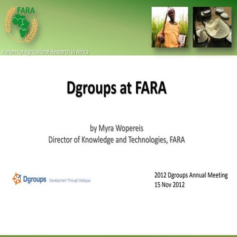 FARA & Dgroups
