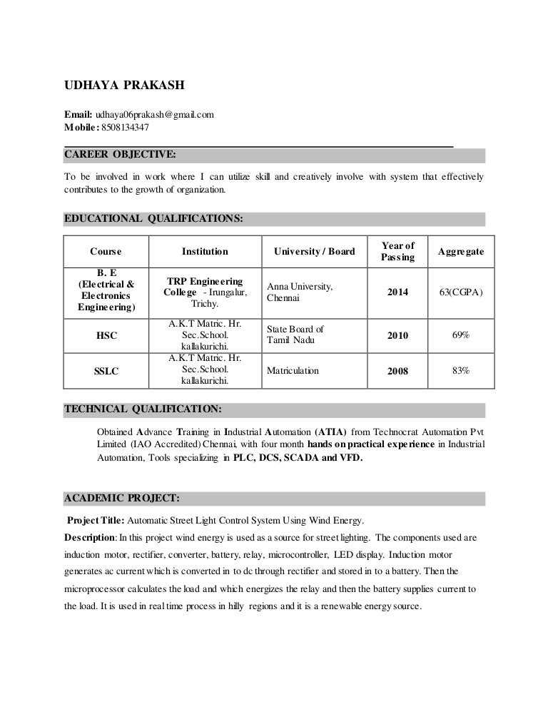 example ng resume