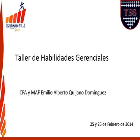 DH2011 Taller de Habilidades Gerenciales
