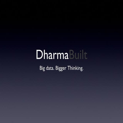 Dharmabuilt Consulting Framework April 2013