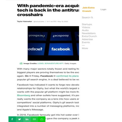 With pandemic-era acquisitions,big tech is back in the anti trust crosshairs