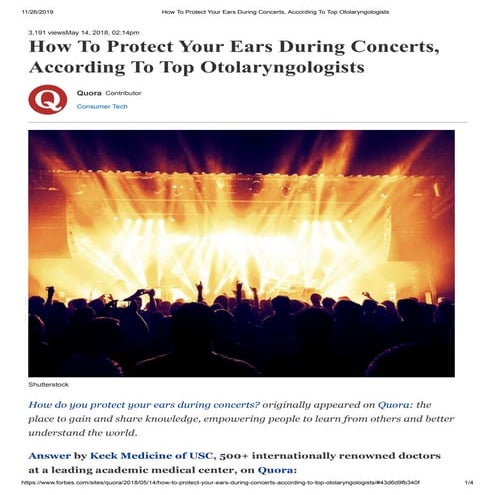 6 ways to save your hearing | PPTX