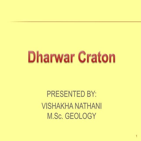 Dharwar Craton