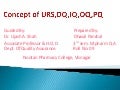 Concept of URS,DQ,IQ,OQ,PQ