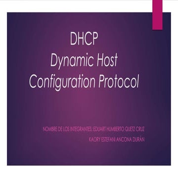 DHCP
