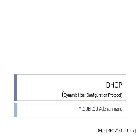 Dhcp