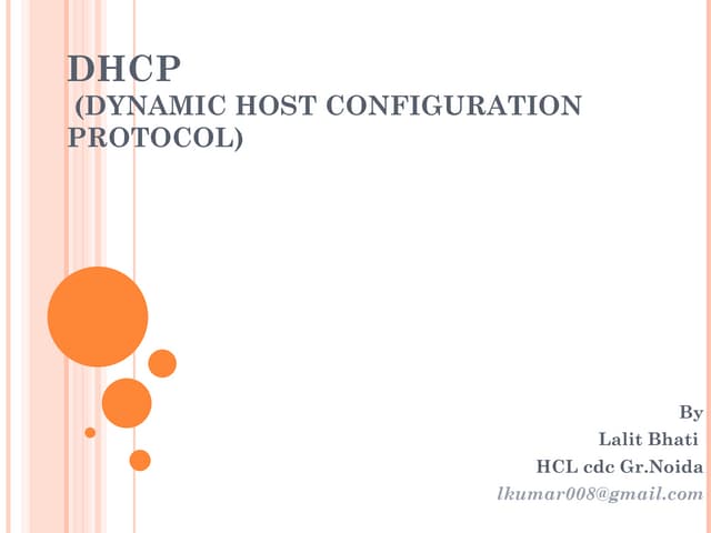 Dhcp by lalit bhati