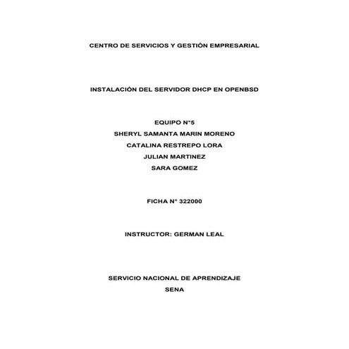 Dhcp en open bsd