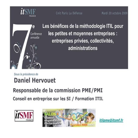 D HERVOUET ITIL SQOP09 AFEIT